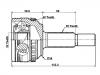 CV Joint Kit:43410-02760