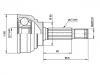 Gelenksatz, Antriebswelle CV Joint Kit:49508-21000