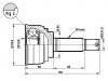 Jeu de joints, arbre de transmission CV Joint Kit:MB526583