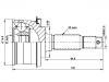 Jeu de joints, arbre de transmission CV Joint Kit:8-94158131-2