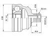 Jeu de joints, arbre de transmission CV Joint Kit:893 407 311D