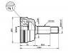 ремкомплект граната CV Joint Kit:171 407 311L