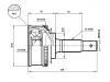 ремкомплект граната CV Joint Kit:43410-20740