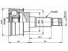 Gelenksatz, Antriebswelle CV Joint Kit:F024-25-600A