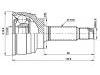 ремкомплект граната CV Joint Kit:B004-25-600A