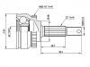 ремкомплект граната CV Joint Kit:39100-44B10