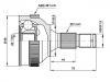 Jeu de joints, arbre de transmission CV Joint Kit:3272.83