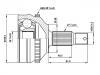 Gelenksatz, Antriebswelle CV Joint Kit:9617408188