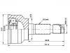 Jeu de joints, arbre de transmission CV Joint Kit:F004-25-500B