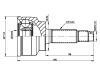 Jeu de joints, arbre de transmission CV Joint Kit:B005-25-400D