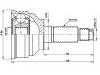 ремкомплект граната CV Joint Kit:G560-25-500A