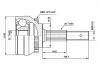 Gelenksatz, Antriebswelle CV Joint Kit:39100-60Y15