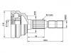 Gelenksatz, Antriebswelle CV Joint Kit:374002