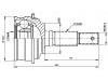 Jeu de joints, arbre de transmission CV Joint Kit:43420-87721