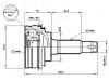 Gelenksatz, Antriebswelle CV Joint Kit:43410-12131