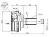 Jeu de joints, arbre de transmission CV Joint Kit:43410-20444