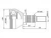 Gelenksatz, Antriebswelle CV Joint Kit:374471