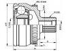 Jeu de joints, arbre de transmission CV Joint Kit:8E0 498 099