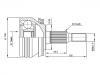 Gelenksatz, Antriebswelle CV Joint Kit:7H0 407 321A