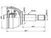 Jeu de joints, arbre de transmission CV Joint Kit:4512587