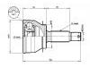 Gelenksatz, Antriebswelle CV Joint Kit:49507-38E00