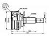 Jeu de joints, arbre de transmission CV Joint Kit:43410-06060