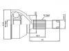 Jeu de joints, arbre de transmission CV Joint Kit:302998