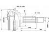 ремкомплект граната CV Joint Kit:96348790