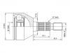 Jeu de joints, arbre de transmission CV Joint Kit:1603274