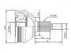 Jeu de joints, arbre de transmission CV Joint Kit:6QE 498 099