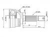 Jeu de joints, arbre de transmission CV Joint Kit:49508-29H00