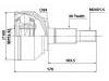 Jeu de joints, arbre de transmission CV Joint Kit:7L6 498 099 A