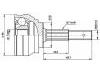 Jeu de joints, arbre de transmission CV Joint Kit:39101-63Y01