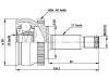 Jeu de joints, arbre de transmission CV Joint Kit:49501-2E400