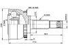 Gelenksatz, Antriebswelle CV Joint Kit:39100-2Y115