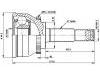 Jeu de joints, arbre de transmission CV Joint Kit:39211-5M325