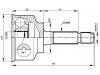 Jeu de joints, arbre de transmission CV Joint Kit:44305-SAA-000