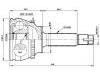 Jeu de joints, arbre de transmission CV Joint Kit:43460-19795