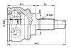 Jeu de joints, arbre de transmission CV Joint Kit:31 60 7 503 537#