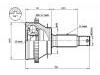 CV Joint Kit:49501-3A210