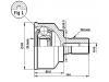 Jeu de joints, arbre de transmission CV Joint Kit:GR28-25-60X