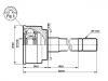 Gelenksatz, Antriebswelle CV Joint Kit:MD25-25-600A