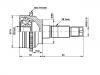 Jeu de joints, arbre de transmission CV Joint Kit:FD55-22-610