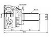 Jeu de joints, arbre de transmission CV Joint Kit:49501-17050